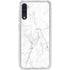 White Marble Galaxy A50 Clear Case